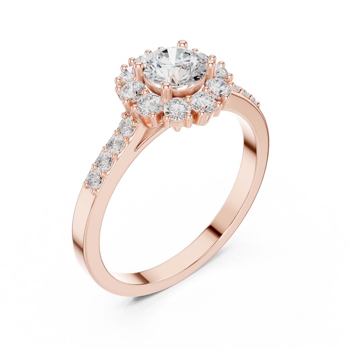 Diamond engagement ring