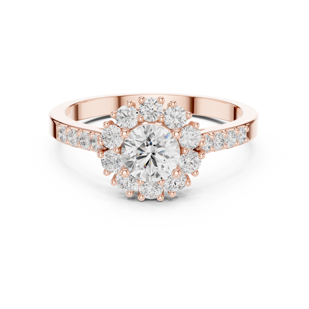 Diamond engagement ring