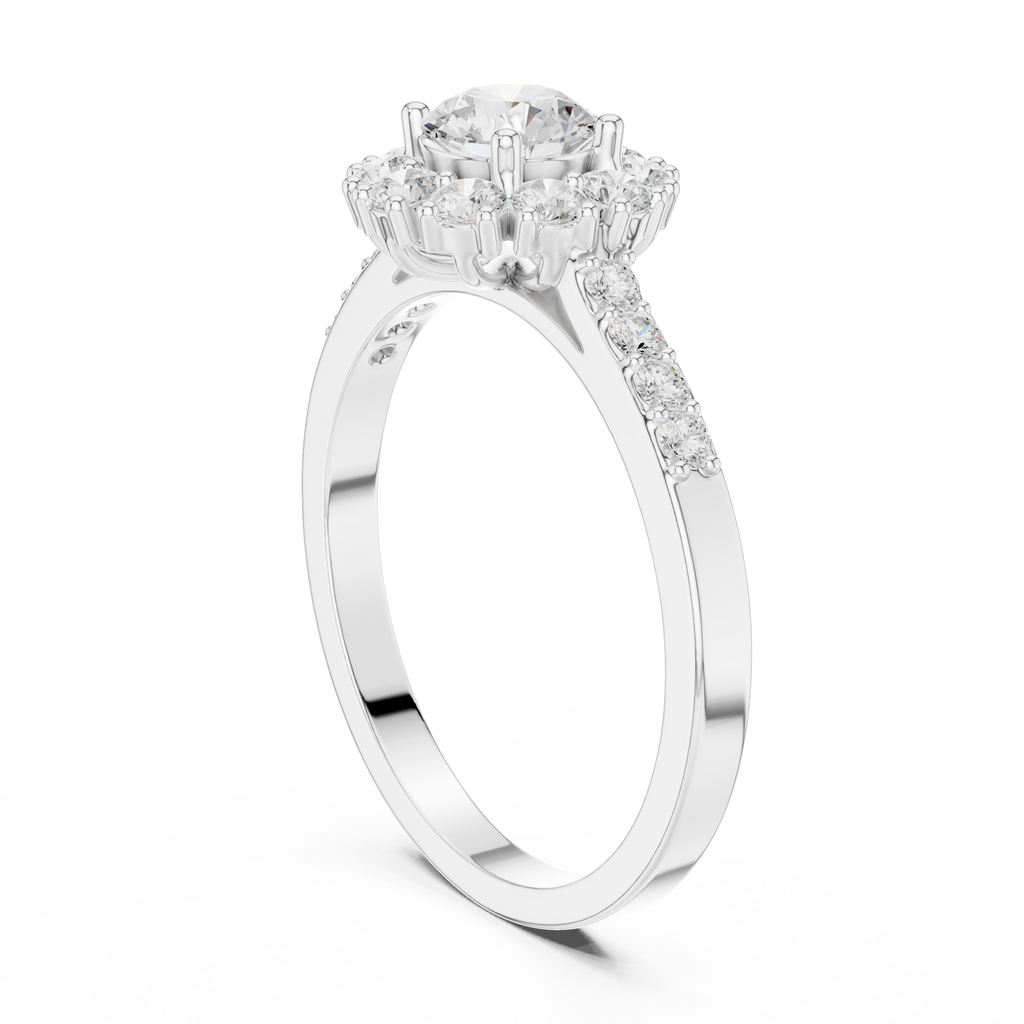 Diamond engagement ring