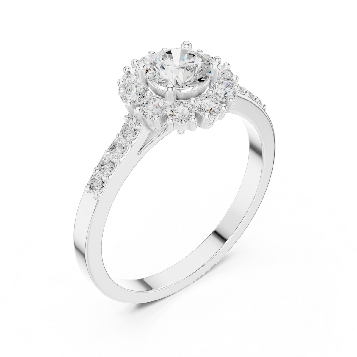 Diamond engagement ring