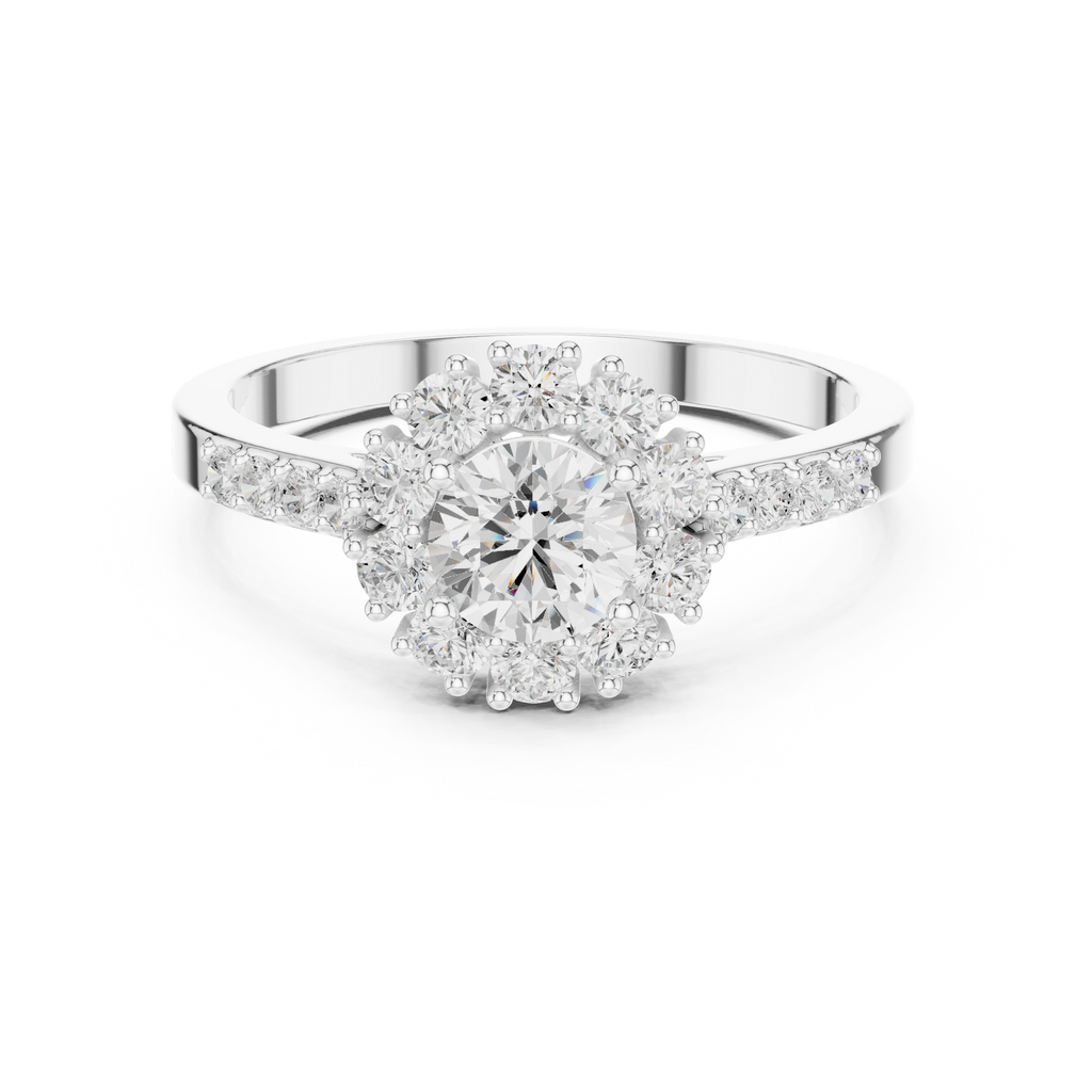 Diamond engagement ring