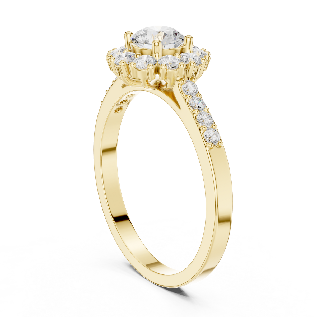 Diamond engagement ring