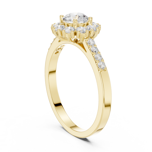 Diamond engagement ring