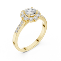 Diamond engagement ring