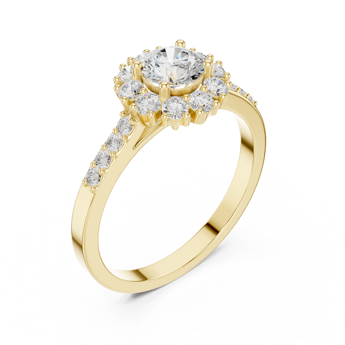 Diamond engagement ring