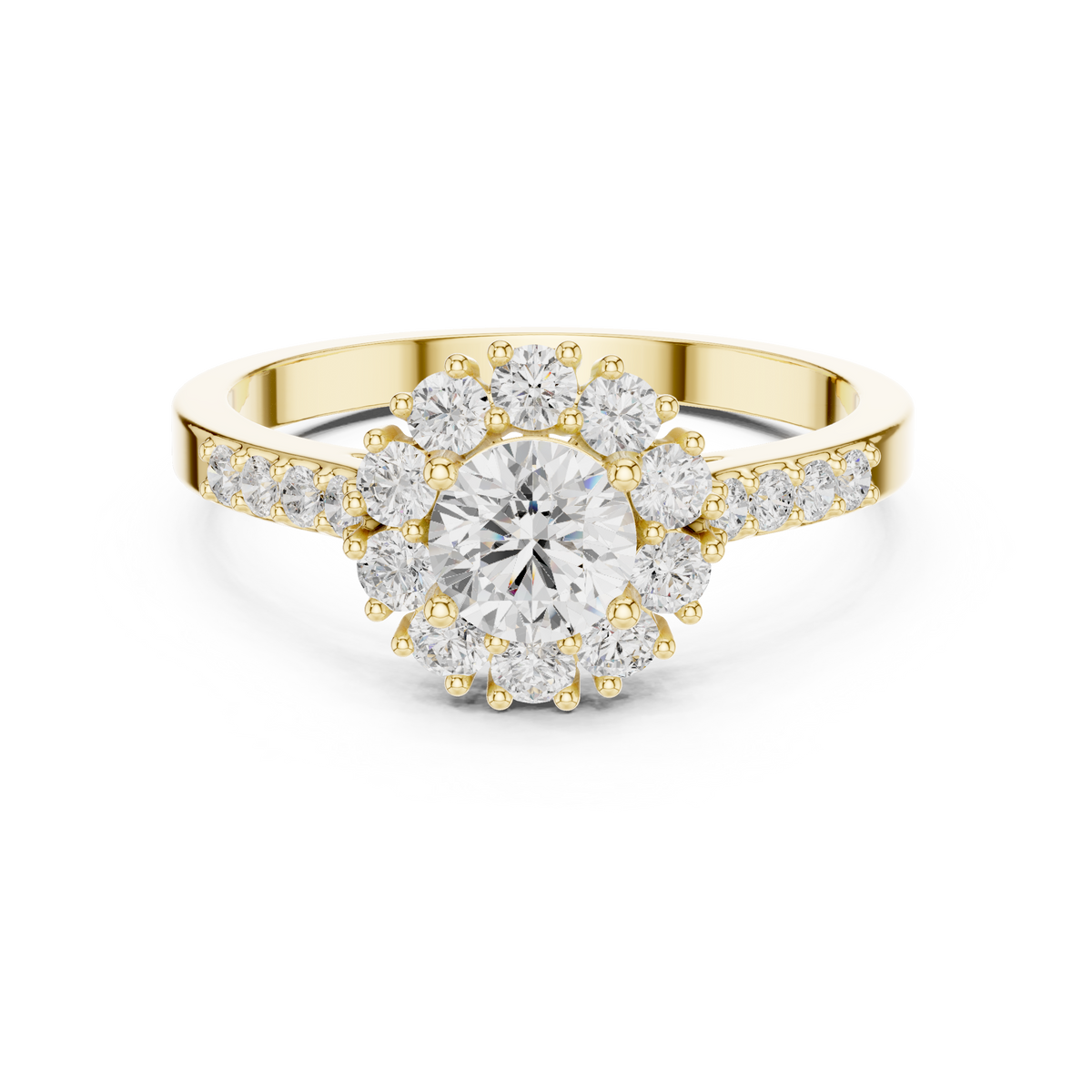 Diamond engagement ring