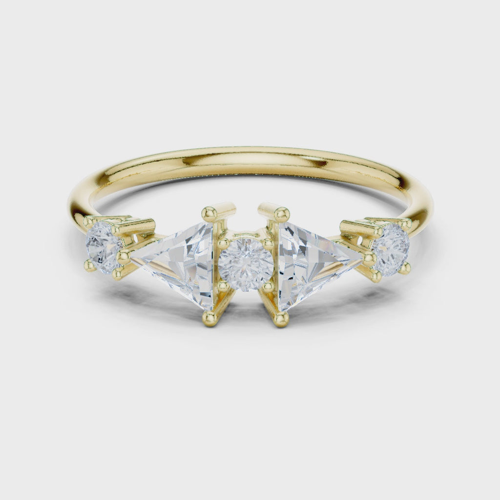 Engagement Gold Ring